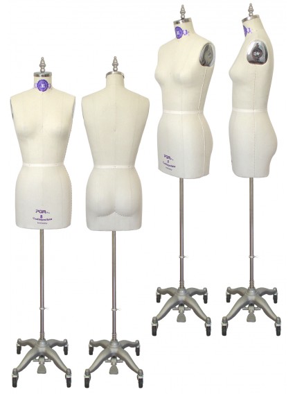 Professional Dress Form with Hip (601B, Non-Collapsible Shoulder )