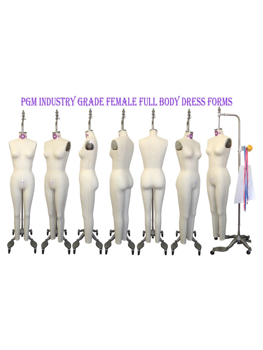 Women Plus Size Full Body Dress Form PGM Industry Grade Large Women Dress  Forms USA