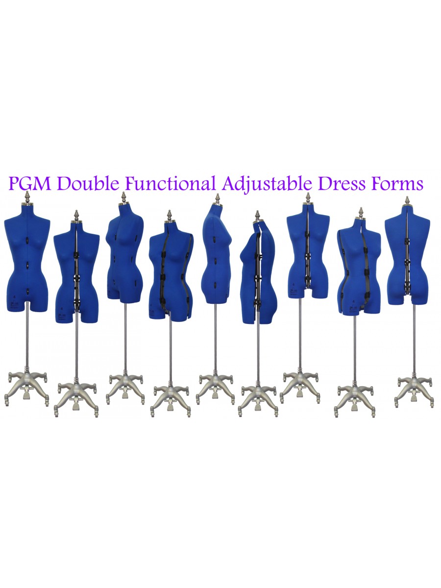 Dritz My Double Designer Adjustable Dress Form No Stand. Made In
