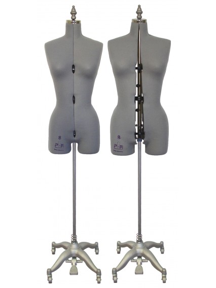 Adjustable Sewing Dress Forms (ADF601, Grey)