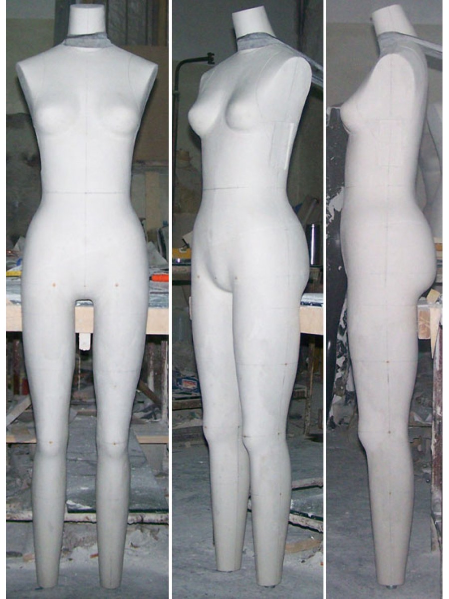 Custom made your size full body dress form at PGM Dress Form Company